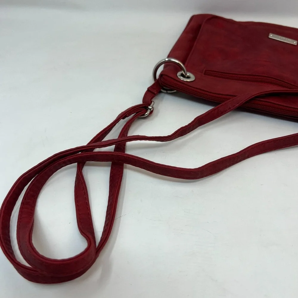 Koltov Crossbody Red Purse Handbag 10